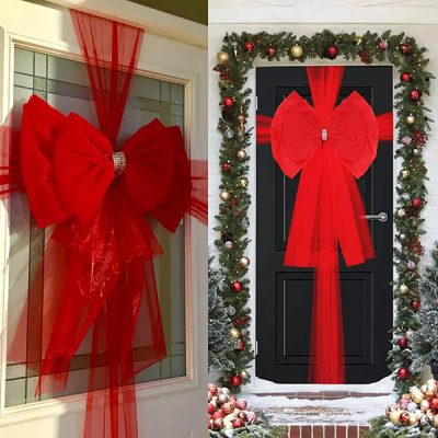 Velika mašna za božićni i svečani dekor | RUBYBOW