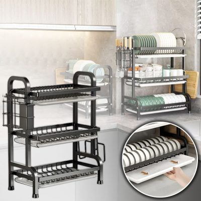 Pametni višeslojni stalak za brzo i učinkovito sušenje posuđa | DRYSTACK