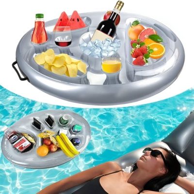 Savršena napuhavačka poslužavnica za piće za bazen | FLOATPLATI