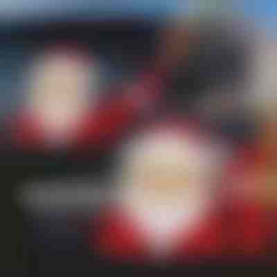 Naljepnica Djed Božićnjak za stražnji brisač automobila | SANTAWIPER