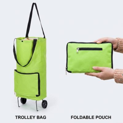 Prestanite nositi teške namirnice - Sklopivo | BAGWHEEL